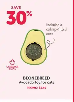 Mondou BEONEBREED Avocado toy for cats offer