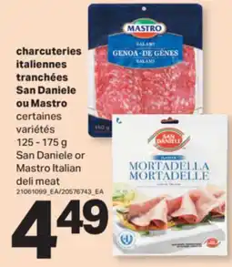 L'Intermarché CHARCUTERIES ITALIENNES TRANCHÉES | ITALIAN DELI MEAT, 125 - 175 g offer