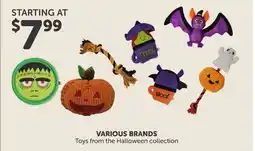 Mondou VARIOUS BRANDS Toys from the Halloween collection offer
