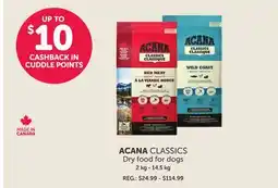 Mondou ACANA CLASSICS Dry food for dogs offer