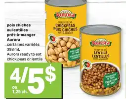 L'Intermarché POIS CHICHES OU LENTILLES PRÊT-À-MANGER | READY TO EAT CHICK PEAS OR LENTILS, 398 mL offer