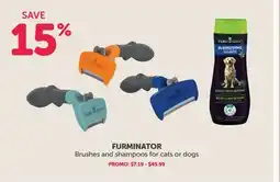 Mondou FURMINATOR Brushes and shampoos for cats or dogs offer