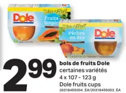 L'Intermarché BOLS DE FRUITS | FRUITS CUPS, 4 x 107-123 g offer
