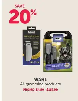 Mondou WAHL All grooming products offer