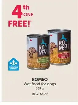 Mondou ROMEO Wet food for dogs offer
