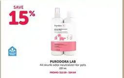 Mondou PURODORA LAB All skunk odor neutralizer for pets offer