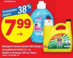 Maxi Tide Simply & Fleecy offer