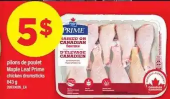 Maxi Maple Leaf Prime chicken drumsticks offer