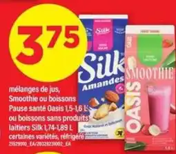Maxi Silk Amandes & Oasis Smoothie offer