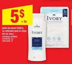 Maxi Ivory Soap or Body Wash offer