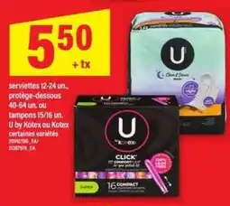 Maxi U by Kotex offer
