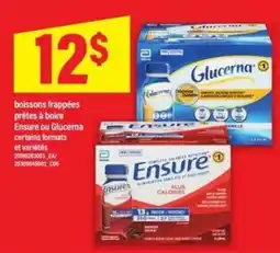 Maxi Ensure ou Glucerna offer