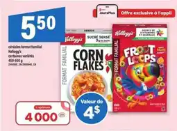 Maxi Kellogg's céréales format familial offer