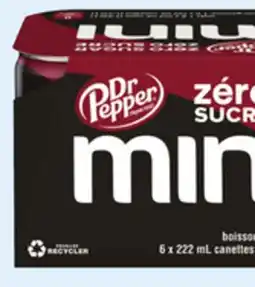Walmart Dr Pepper Zero Sugar min Cans offer
