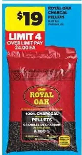 Real Canadian Superstore ROYAL OAK CHARCOAL PELLETS offer
