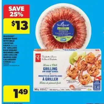 Real Canadian Superstore Seaquest Shrimp Ring with Mild Cocktail Sauce offer