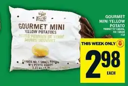 Food Basics GOURMET MINI YELLOW POTATOES offer