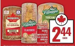 Food Basics DEMPSTER'S Whole Grain Bread offer