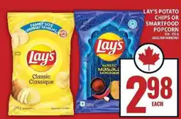 Food Basics LAY’S POTATO CHIPS OR SMARTFOOD POPCORN offer
