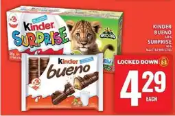 Food Basics Kinder Bueno / Surprise offer
