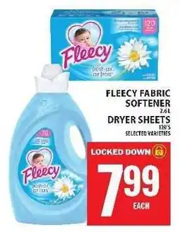 Food Basics Fleecy Fabric Softener / Dryer Sheets offer