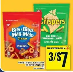 Food Basics CHRISTIE BITS & BITES OR CRISPERS SNACKS offer