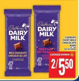 Food Basics Cadbury Dairy Milk Chocolate Bars offer