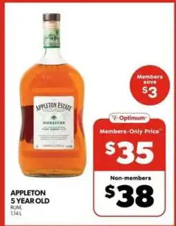 Real Canadian Liquorstore Appleton 5 Year Old Rum offer