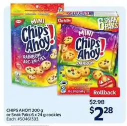 Walmart CHIPS AHOY! Rainbow offer