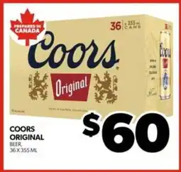 Real Canadian Liquorstore Coors Original offer