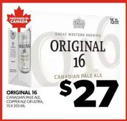Real Canadian Liquorstore Original 16 offer
