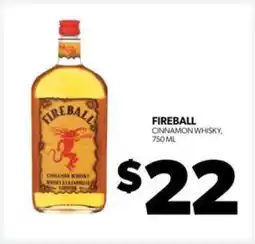Real Canadian Liquorstore Fireball offer