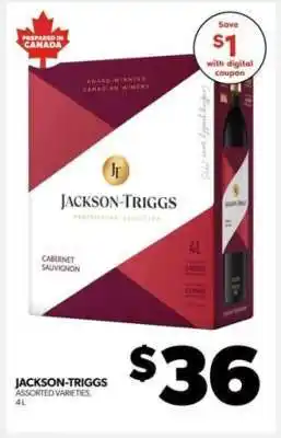Real Canadian Liquorstore Jackson-Triggs offer