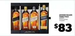 Real Canadian Liquorstore Johnnie Walker Family Pack offer