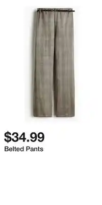 H&M Belted Pants offer