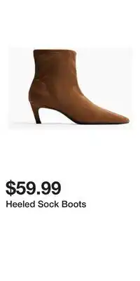 H&M Heeled Sock Boots offer