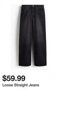 H&M Loose Straight Jeans offer