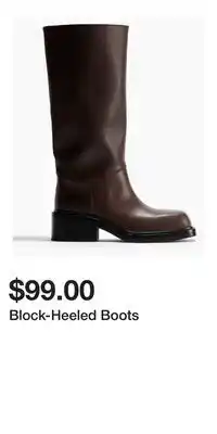 H&M Block-Heeled Boots offer