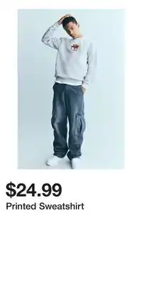 H&M Printed Sweatshirt offer