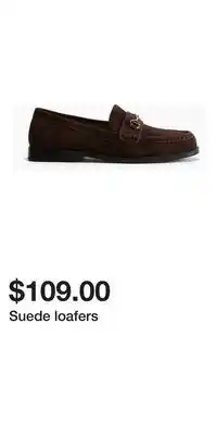 H&M Suede loafers offer