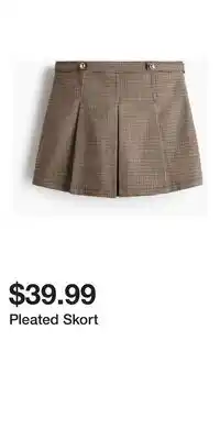 H&M Pleated Skort offer