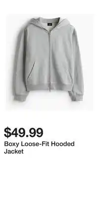H&M Boxy Loose-Fit Hooded Jacket offer