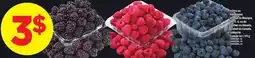 Maxi MÛRES OU FRAMBOISES OU BLEUETS offer