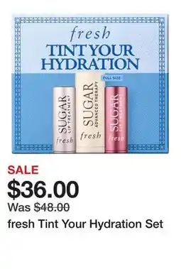 Sephora fresh Tint Your Hydration Set offer