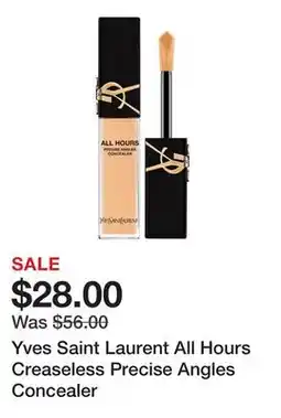 Sephora Yves Saint Laurent All Hours Creaseless Precise Angles Concealer offer