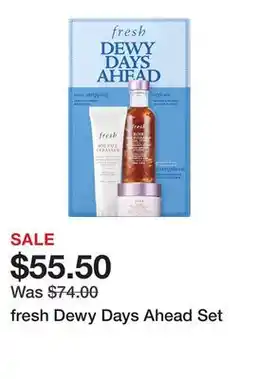 Sephora fresh Dewy Days Ahead Set offer