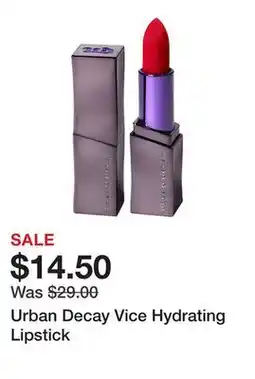 Sephora Urban Decay Vice Hydrating Lipstick offer
