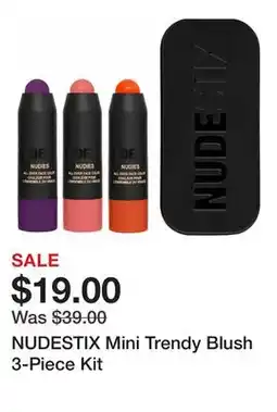 Sephora NUDESTIX Mini Trendy Blush 3-Piece Kit offer