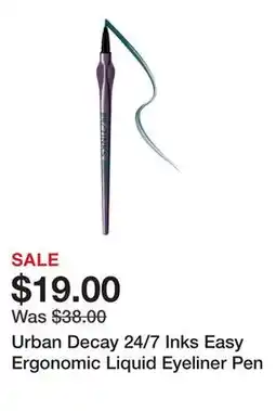 Sephora Urban Decay 24/7 Inks Easy Ergonomic Liquid Eyeliner Pen offer