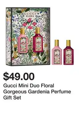 Sephora Gucci Mini Duo Floral Gorgeous Gardenia Perfume Gift Set offer